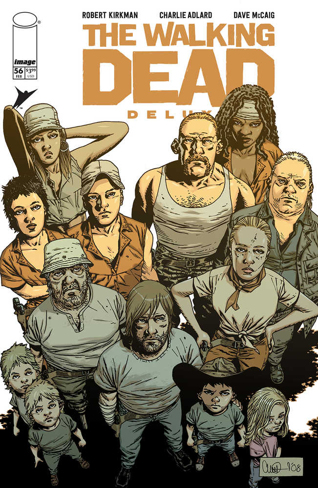 Walking Dead Deluxe #56 Cover B Adlard & Mccaig (Mature) | Odin's Place