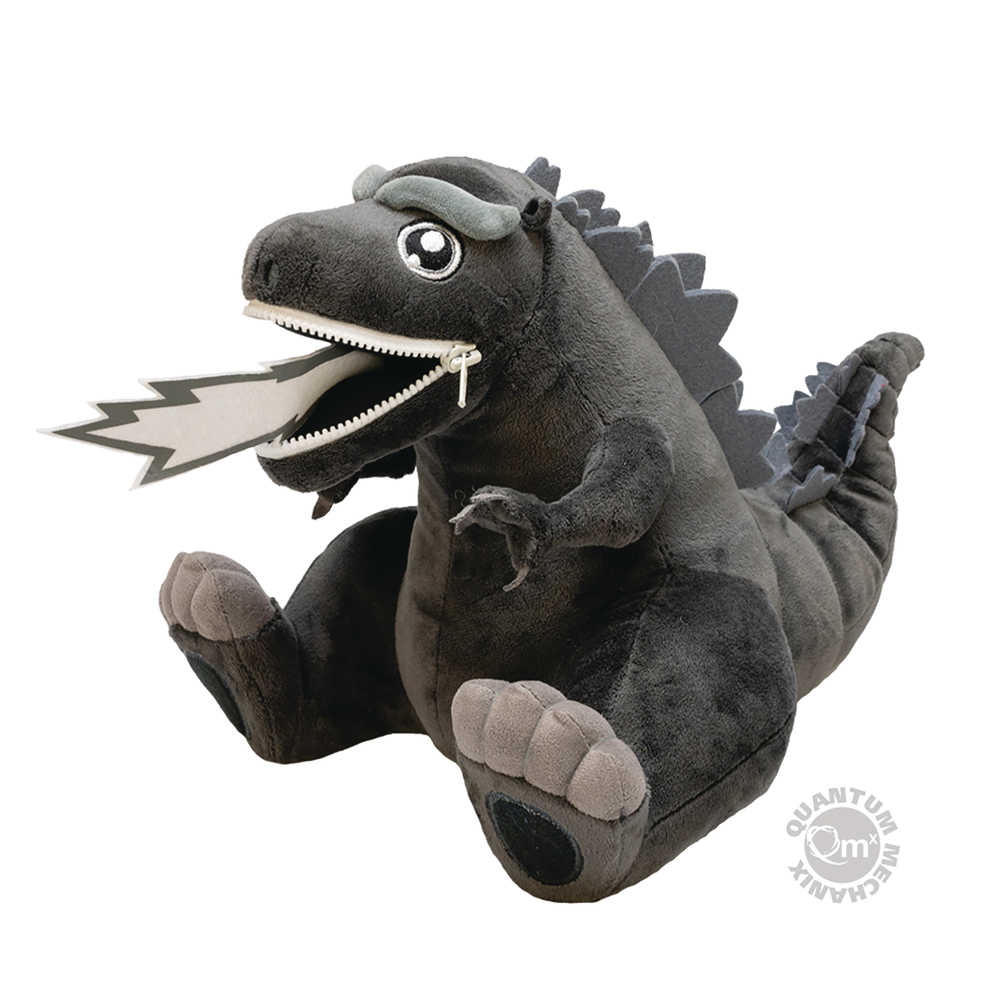 Godzilla Black And White Previews Exclusive Zippermouth Plush | Odin's Place