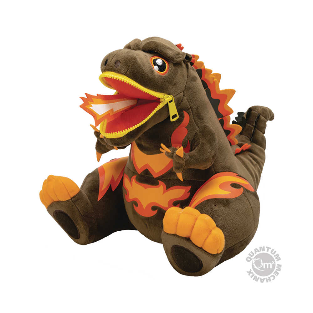 Godzilla Burning Previews Exclusive Zippermouth Plush | Odin's Place