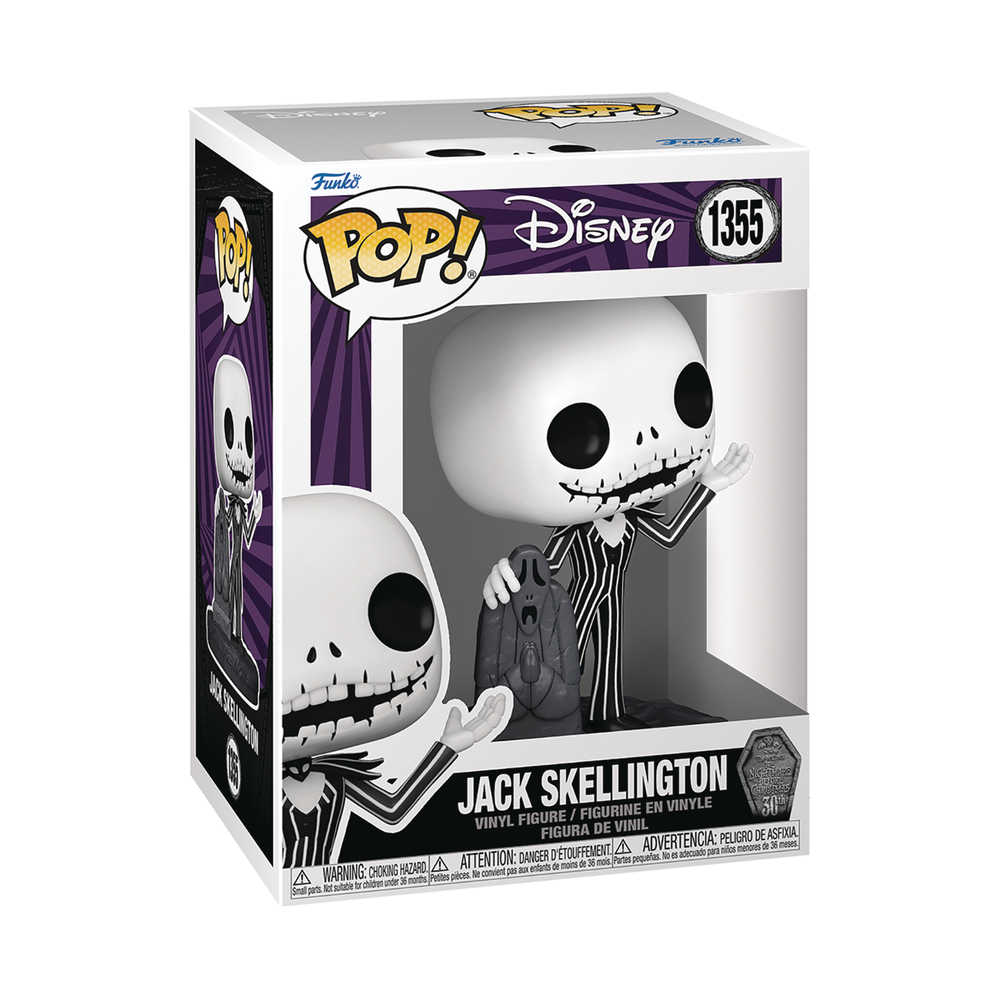 Pop Disney Nbx 30th Jack with Gravestone Vinyl Figure | Odin's Place
