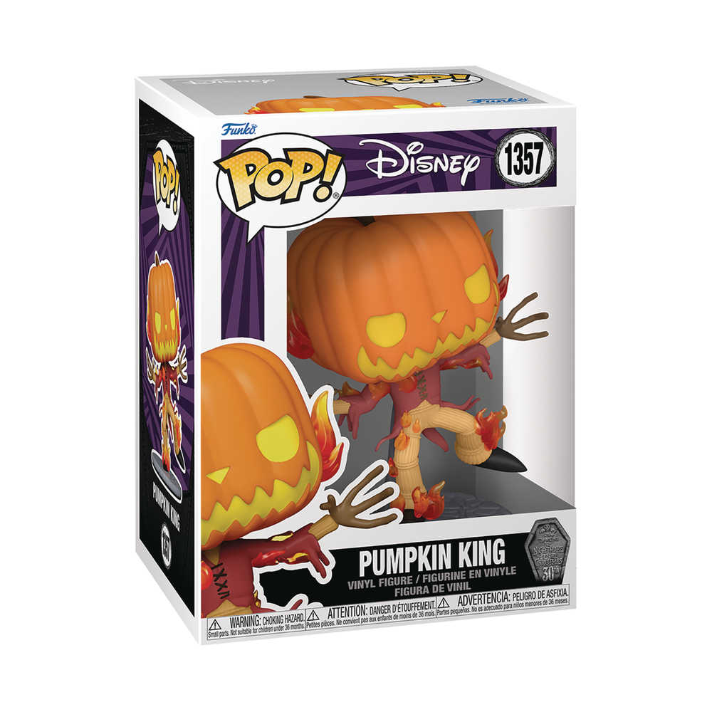 Pop Disney Nbx 30th Pumpkin King Vinyl Figure | Odin's Place