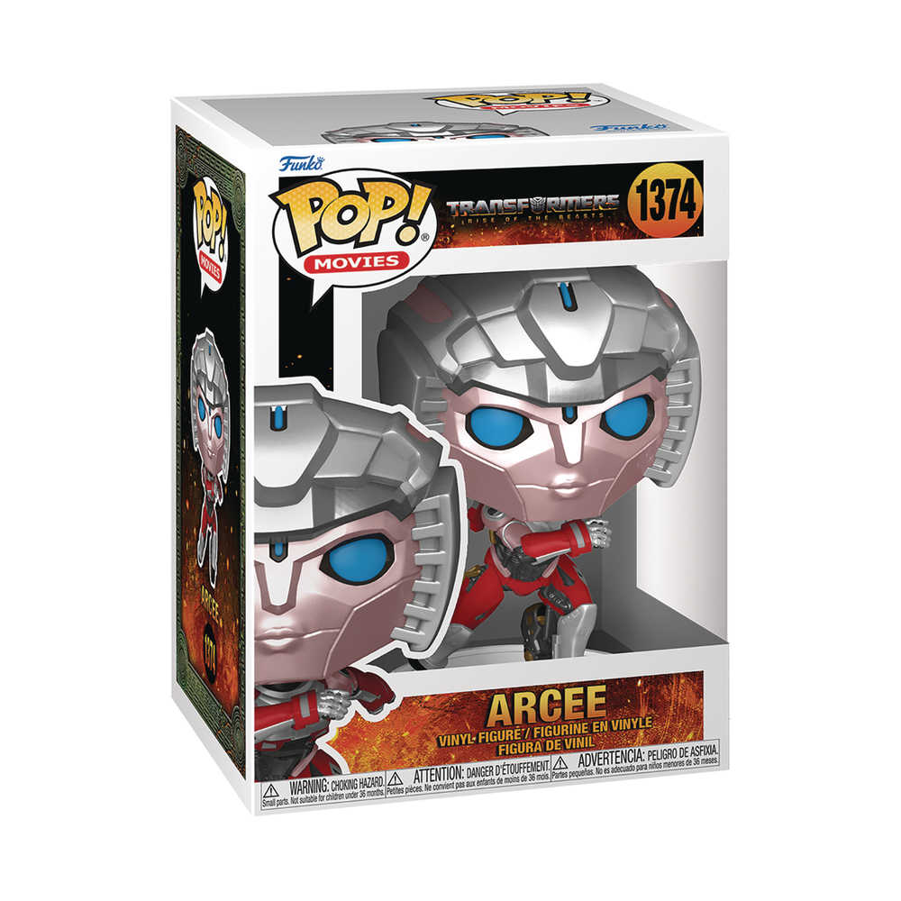 Pop Movies Transformers Arcee Vinyl Figure | Odin's Place