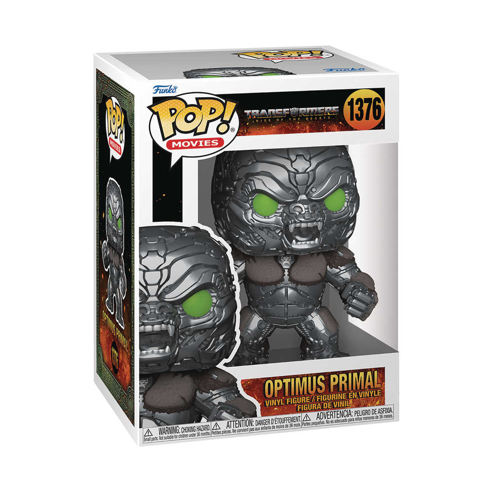 Pop Movies Transformers Rotb Primal Optimus Vinyl Figure | Odin's Place