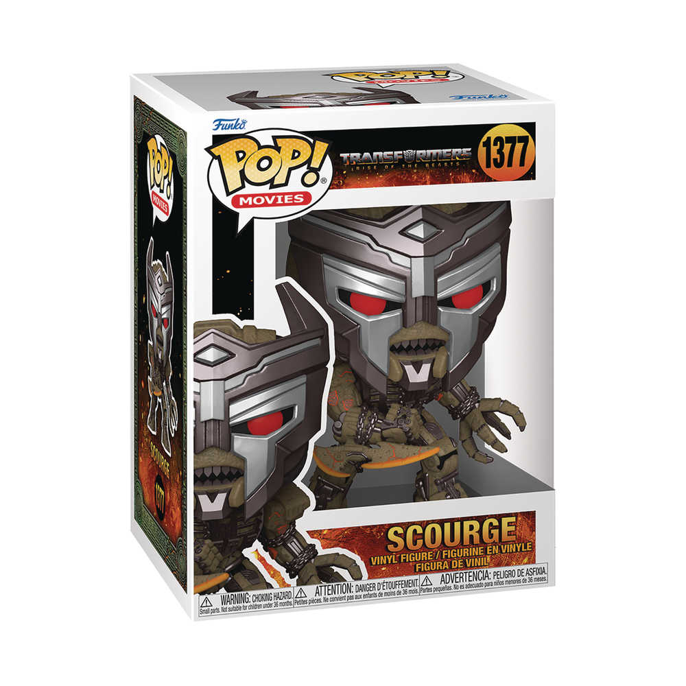 Pop Movies Transformers Rotb Scourge Vinyl Figure | Odin's Place
