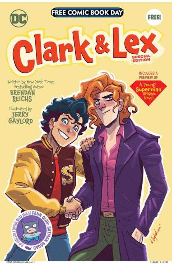 Free Comic Book Day 2023 - Bundle Of 25 - Clark & Lex And Fann Club Batman Squad Special Edition | Odin's Place