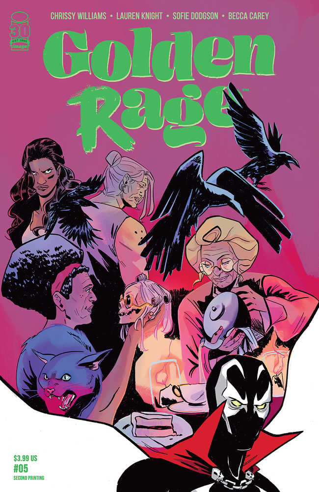 Golden Rage #5 (Of 5) Cover C Spawn Variant 2ND Printing (Mature) | Odin's Place