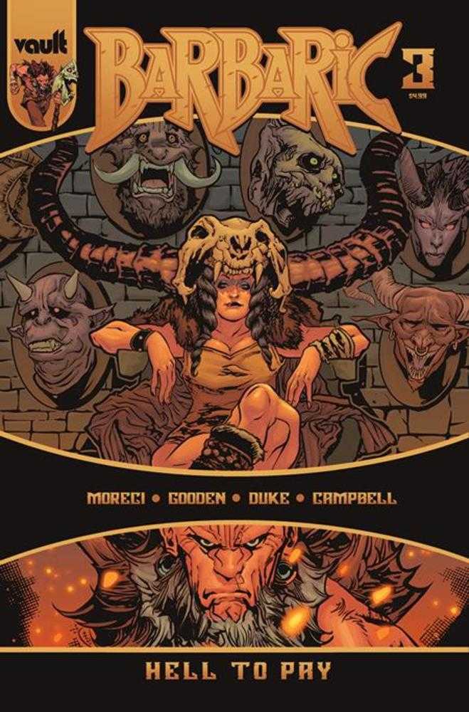 Barbaric Hell To Pay #3 Cover A Nathan Gooden | Odin's Place