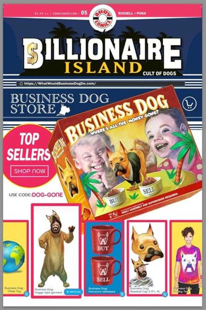 Billionaire Island Cult Of Dogs #5 (Of 6) (Mature) | Odin's Place