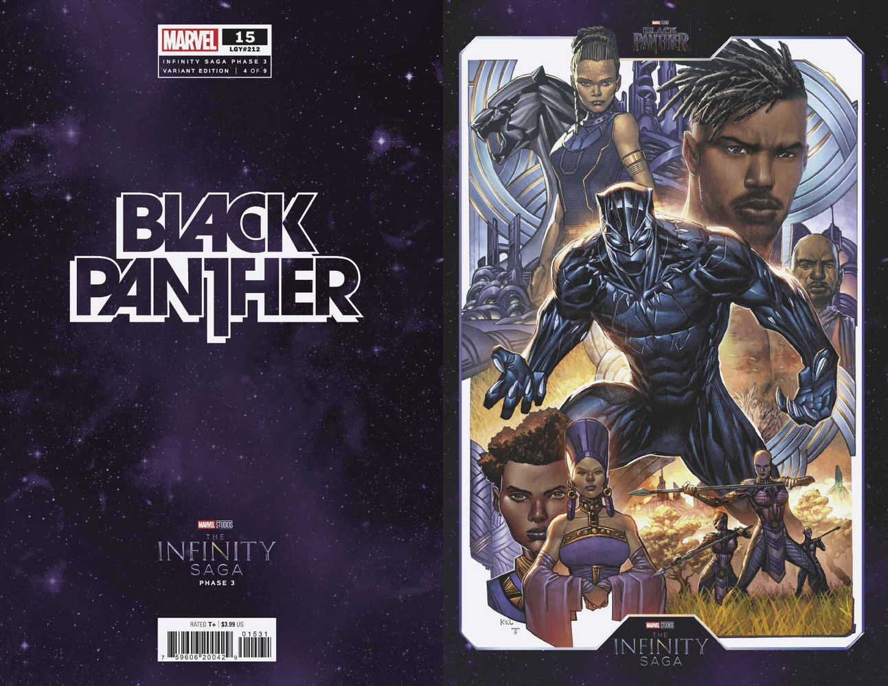 Black Panther #15 Lashley Infinity Saga Phase 3 Variant | Odin's Place