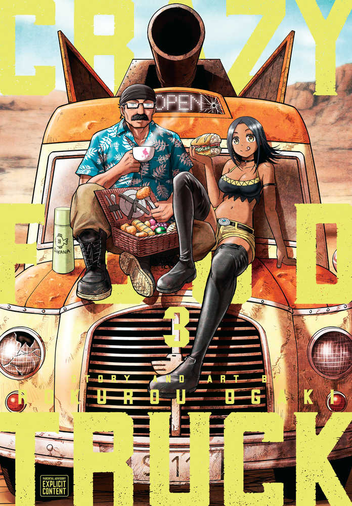 Crazy Food Truck Graphic Novel Volume 03 (Mature) | Odin's Place