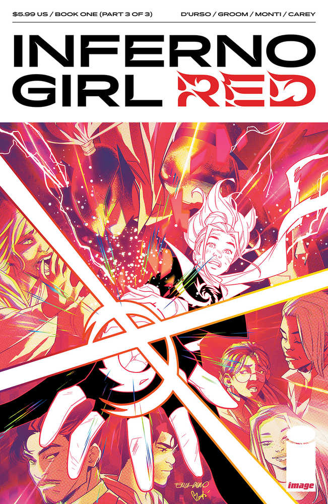 Inferno Girl Red Book One #3 (Of 3) Cover A Durso & Monti Mv | Odin's Place