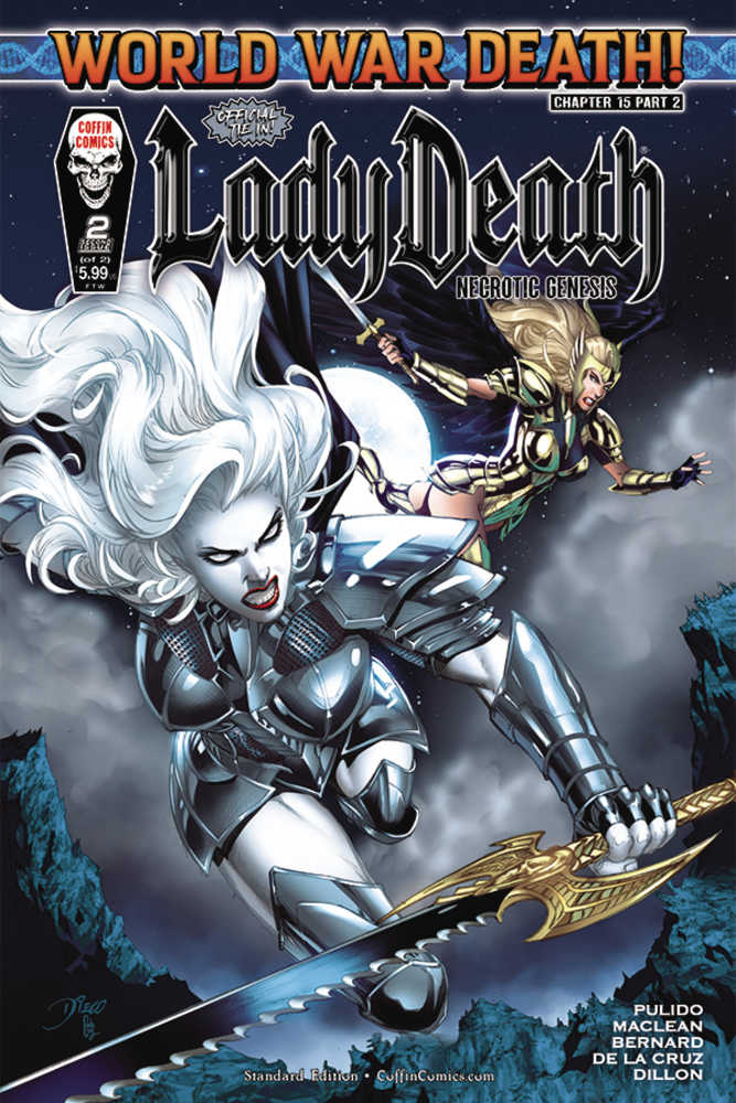 Lady Death Necrotic Genesis #2 (Of 2) Cover A Bernard Standard | Odin's Place