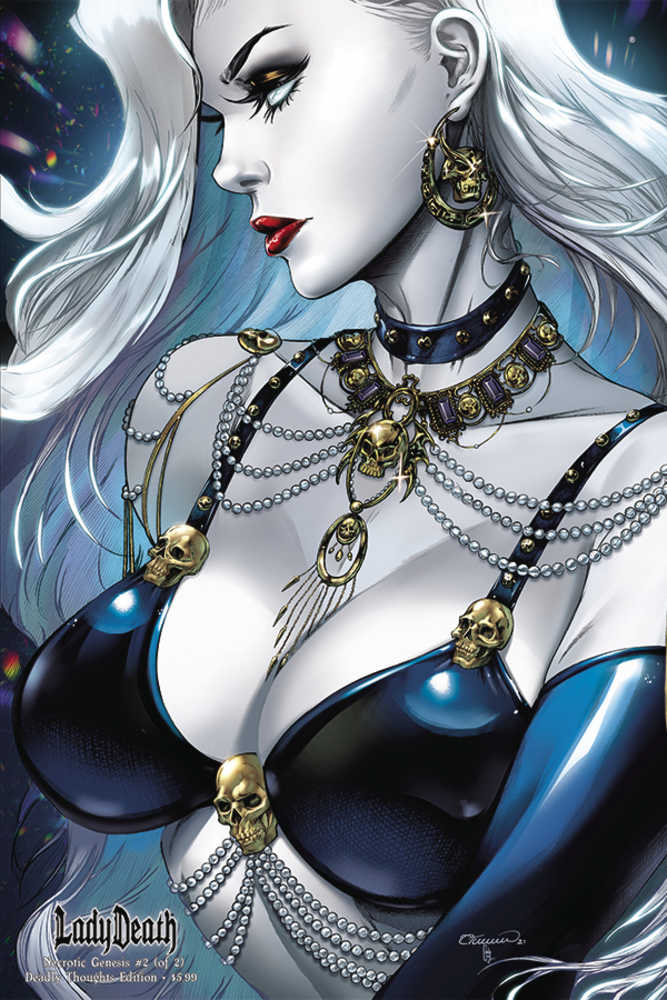 Lady Death Necrotic Genesis #2 (Of 2) Cover B Deadly Thoughts | Odin's Place