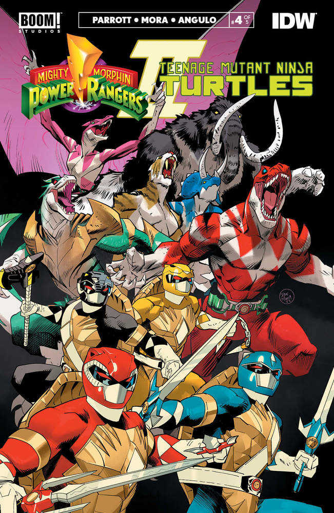Mmpr Teenage Mutant Ninja Turtles II #4 (Of 5) Cover A Mora | Odin's Place
