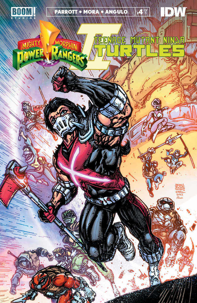 Mmpr Teenage Mutant Ninja Turtles II #4 (Of 5) Cover B Eastman & Williams II | Odin's Place