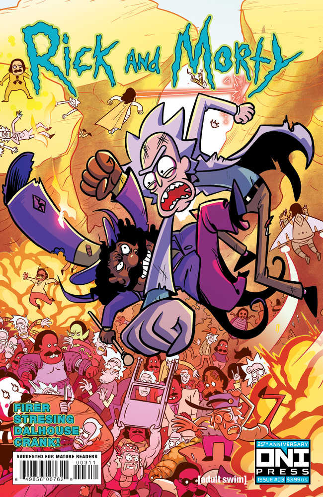 Rick And Morty #3 Cover A Stresing (Mature) | Odin's Place