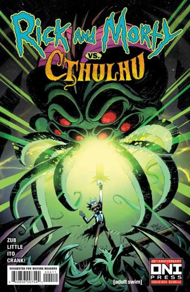 Rick And Morty vs Cthulhu #4 (Of 4) Cover A Troy Little (Mature) | Odin's Place