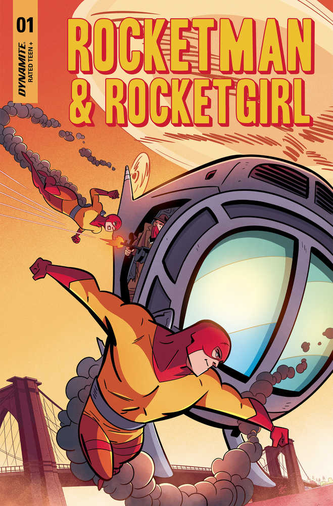Rocketman & Rocketgirl One Shot Cover B Edgar | Odin's Place