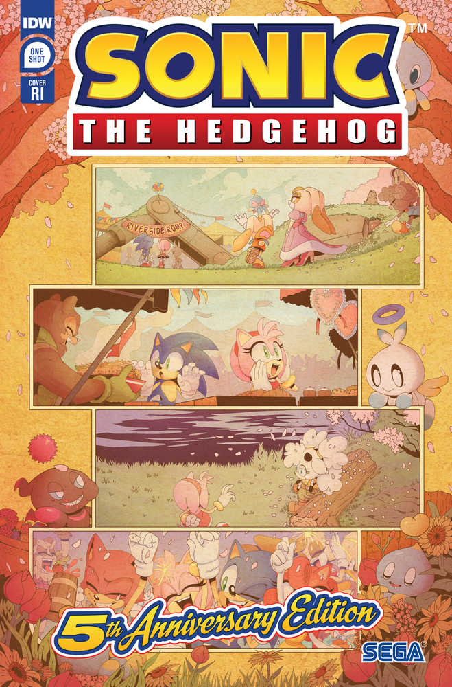 Sonic The Hedgehog #1 5TH Anniversary Edition Cover E 10 Copy Variant Edition Thomas | Odin's Place