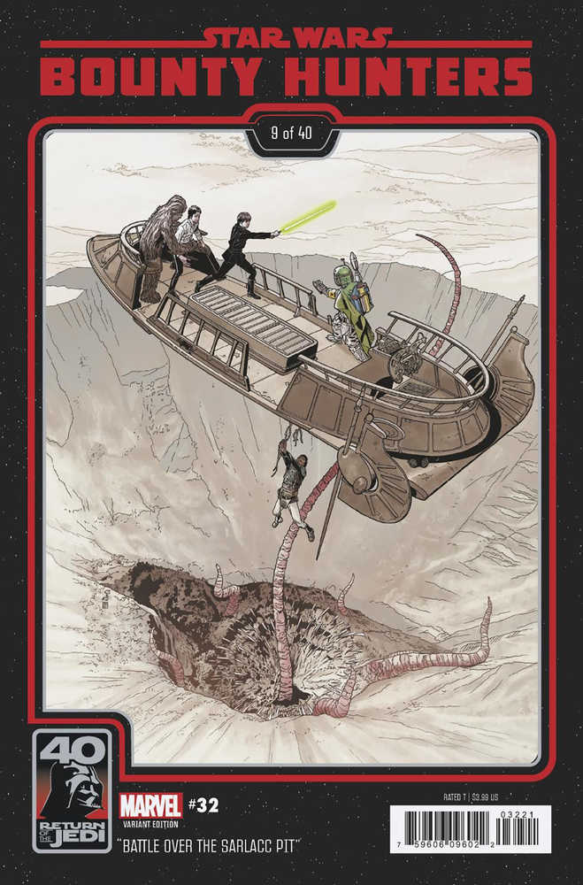 Star Wars Bounty Hunters #32 Return Of The Jedi 40th Ann Variant | Odin's Place