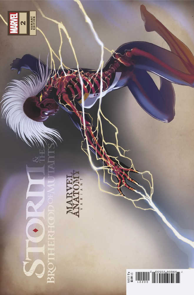 Storm and the Brotherhood of Mutants #2 Lobe Marvel Anatomy Variant | Odin's Place