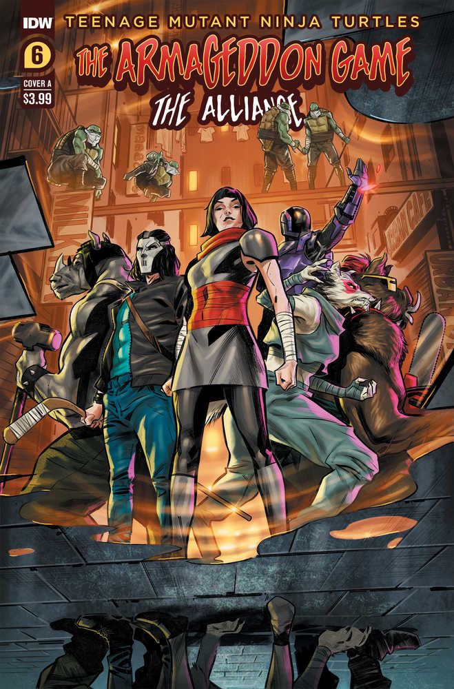Teenage Mutant Ninja Turtles Armageddon Game Alliance #6 Cover A Mercado | Odin's Place