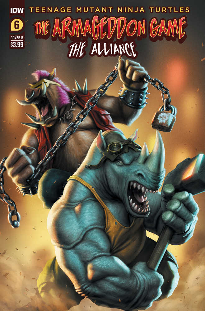 Teenage Mutant Ninja Turtles Armageddon Game Alliance #6 Cover B Soares | Odin's Place