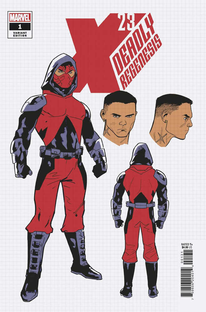 X-23 Deadly Regenesis #1 (Of 5) 10 Copy Variant Edition Bazaldua Design | Odin's Place