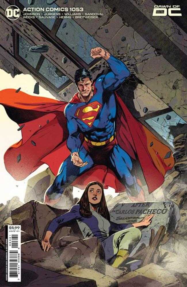 Action Comics #1053 Cover B Rafa Sandoval Card Stock Variant | Odin's Place
