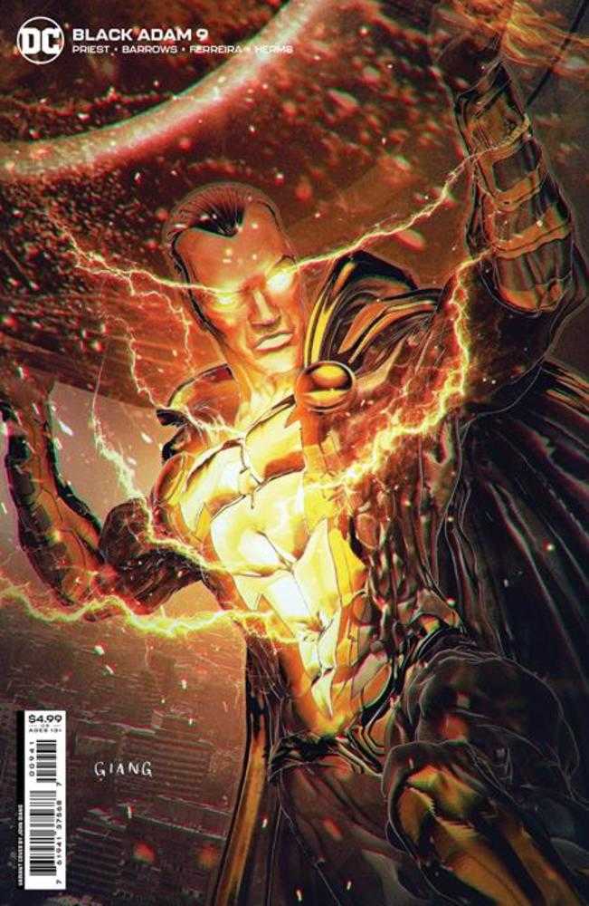 Black Adam #9 (Of 12) Cover C John Giang Card Stock Variant | Odin's Place