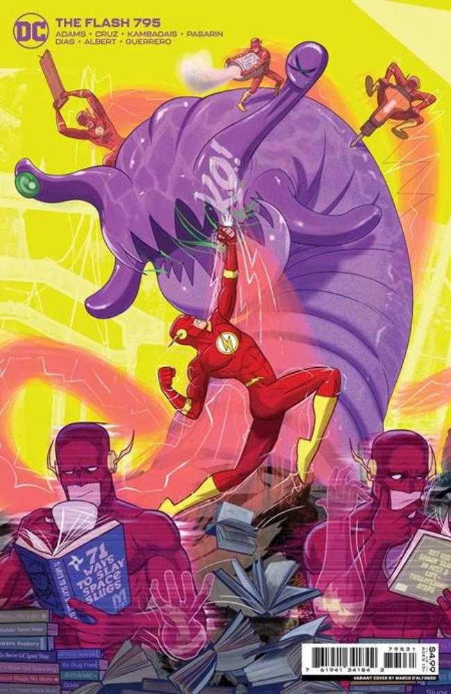Flash #795 Cover C Marco Dalfonso Card Stock Variant (One-Minute War) | Odin's Place