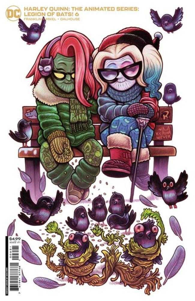 Harley Quinn The Animated Series Legion Of Bats #6 (Of 6) Cover B Dan Hipp Card Stock Variant (Mature) | Odin's Place