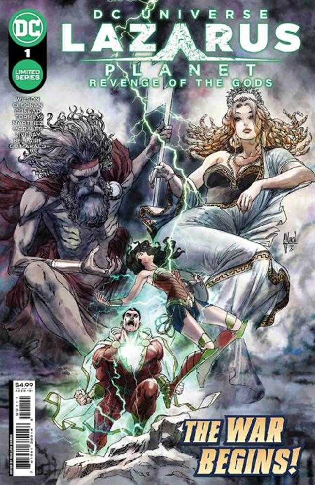 Lazarus Planet Revenge Of The Gods #1 (Of 4) Cover A Guillem March | Odin's Place