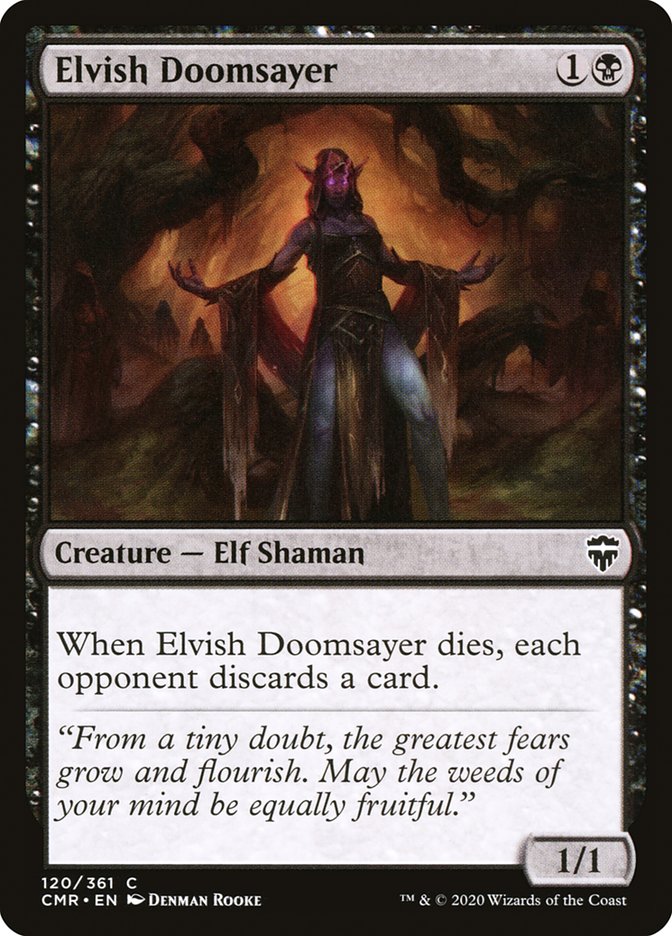 Elvish Doomsayer [Commander Legends] | Odin's Place