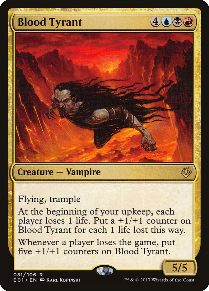 Blood Tyrant (81) [Archenemy: Nicol Bolas] | Odin's Place