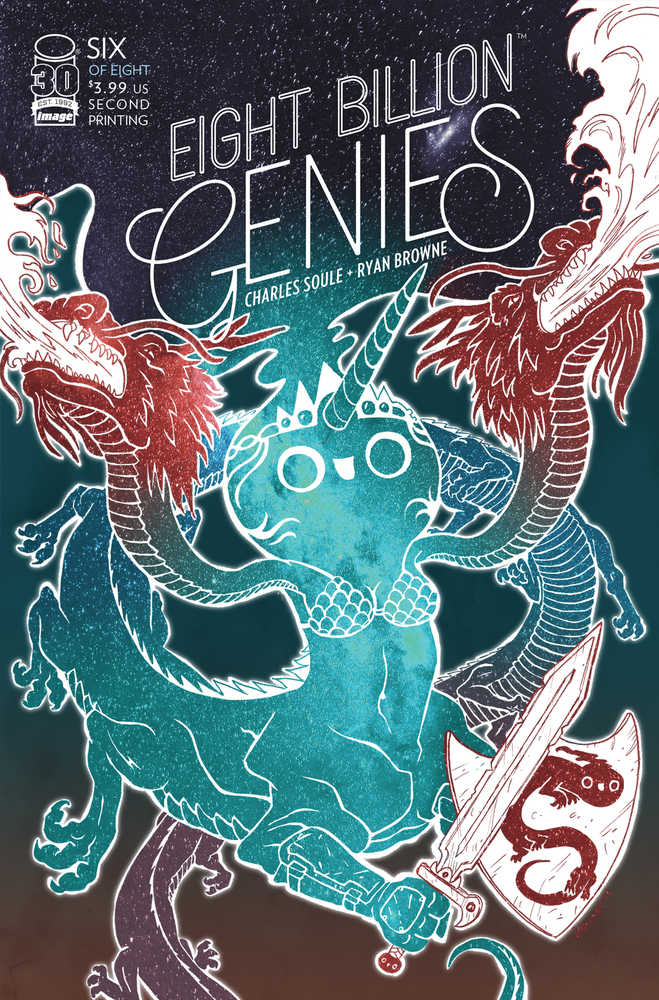 Eight Billion Genies #6 (Of 8) 2ND Printing (Mature) | Odin's Place