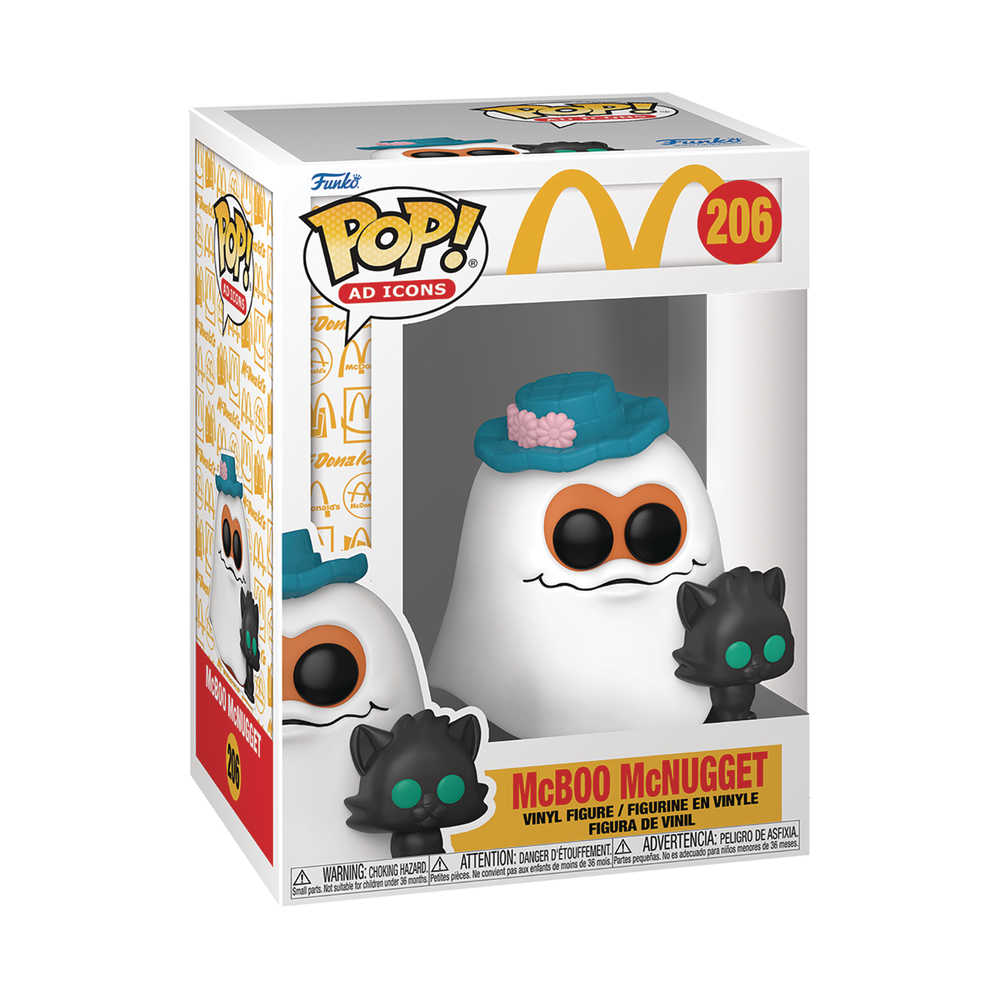Pop Ad Icons Mcdonalds Nb Ghost Vinyl Figure | Odin's Place