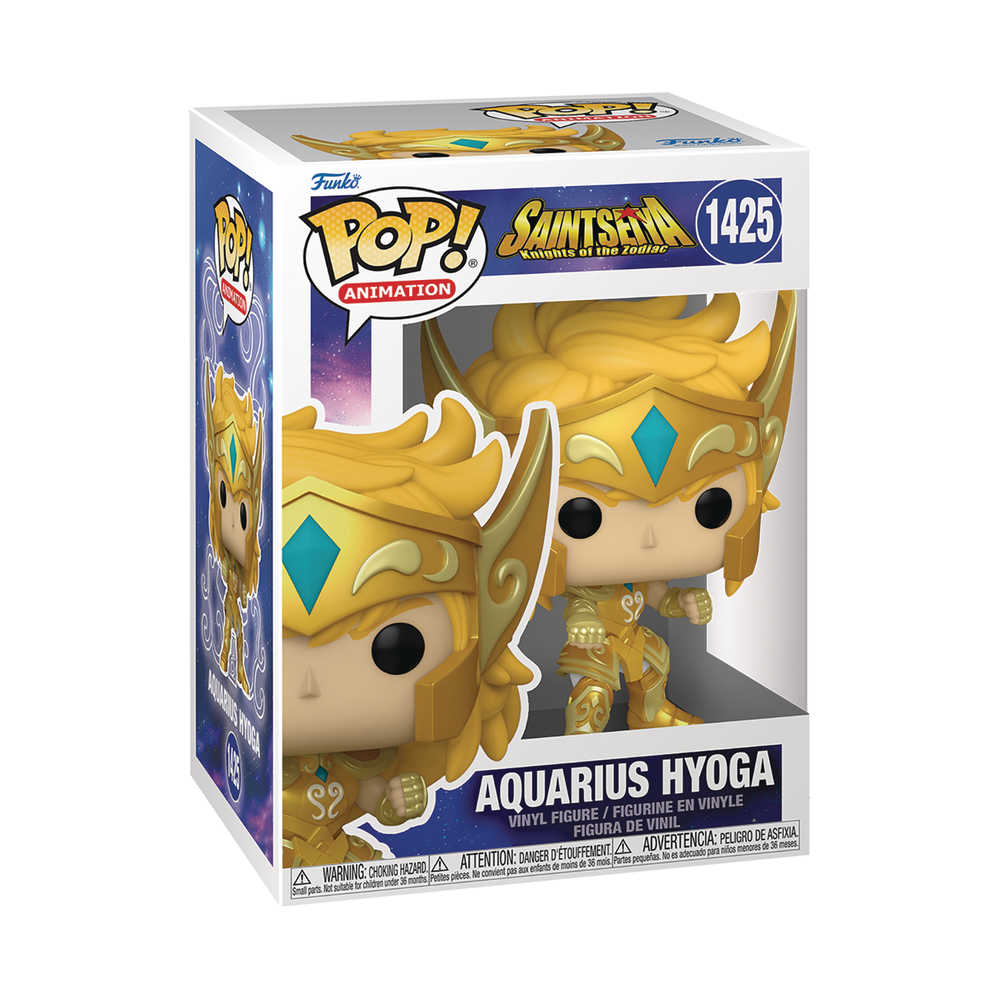 Pop Animation Saint Seiya Gold Hyoga Vinyl Figure | Odin's Place