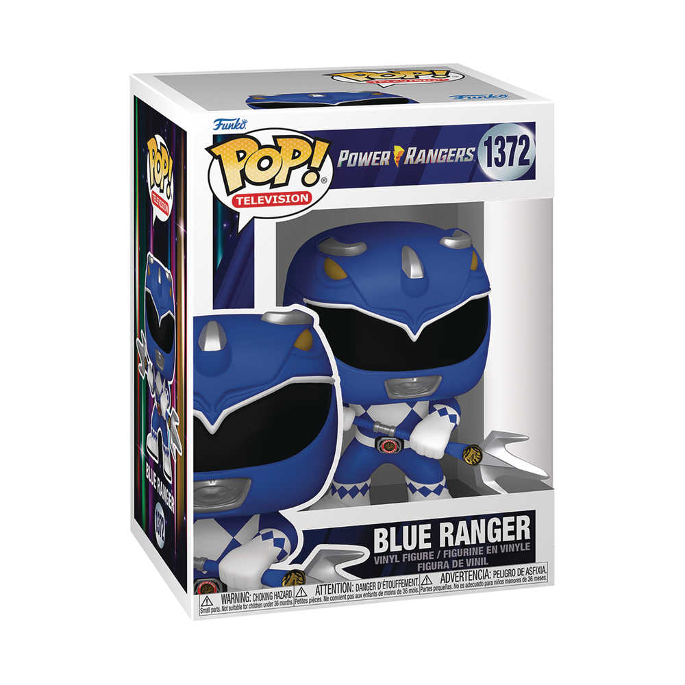 Pop TV Mmpr 30th Blue Ranger Vinyl Figure | Odin's Place