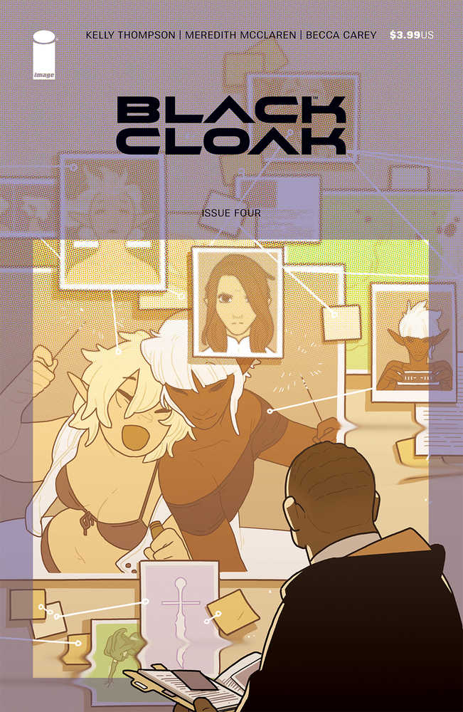 Black Cloak #4 Cover A Mcclaren | Odin's Place