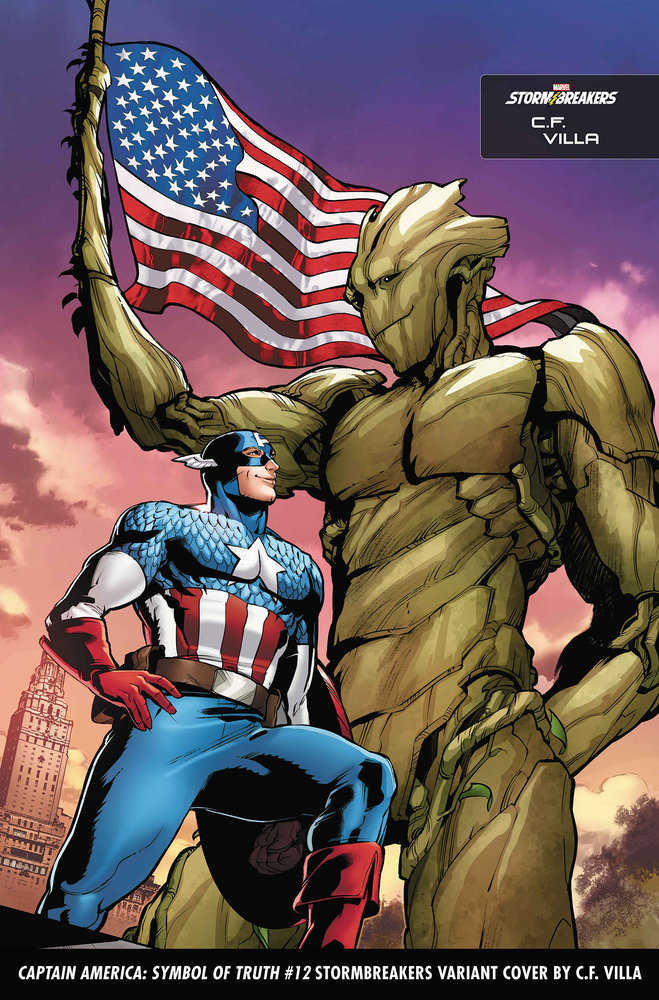 Captain America: Symbol Of Truth 12 C.F. Villa Stormbreakers Variant | Odin's Place