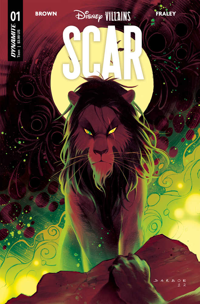 Disney Villains Scar #1 Cover B Darboe | Odin's Place