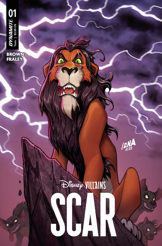 Disney Villains Scar #1 Cover G 10 Copy Variant Edition Nakayama Original | Odin's Place