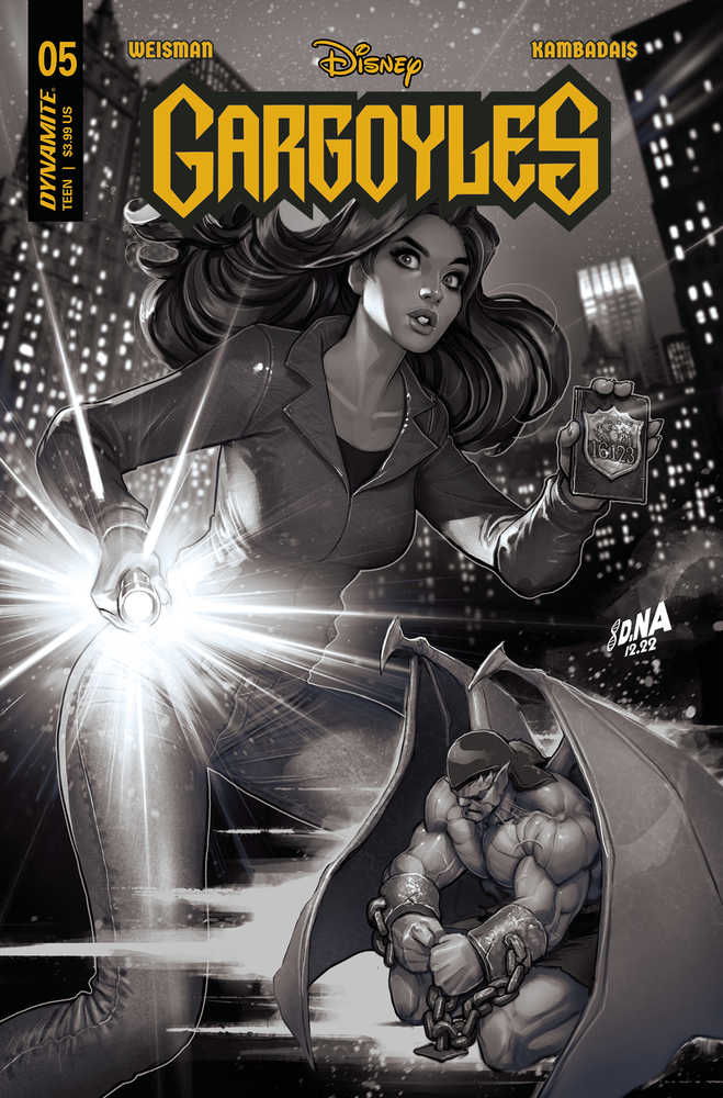 Gargoyles #5 Cover I 15 Copy Variant Edition Nakayama Black & White | Odin's Place