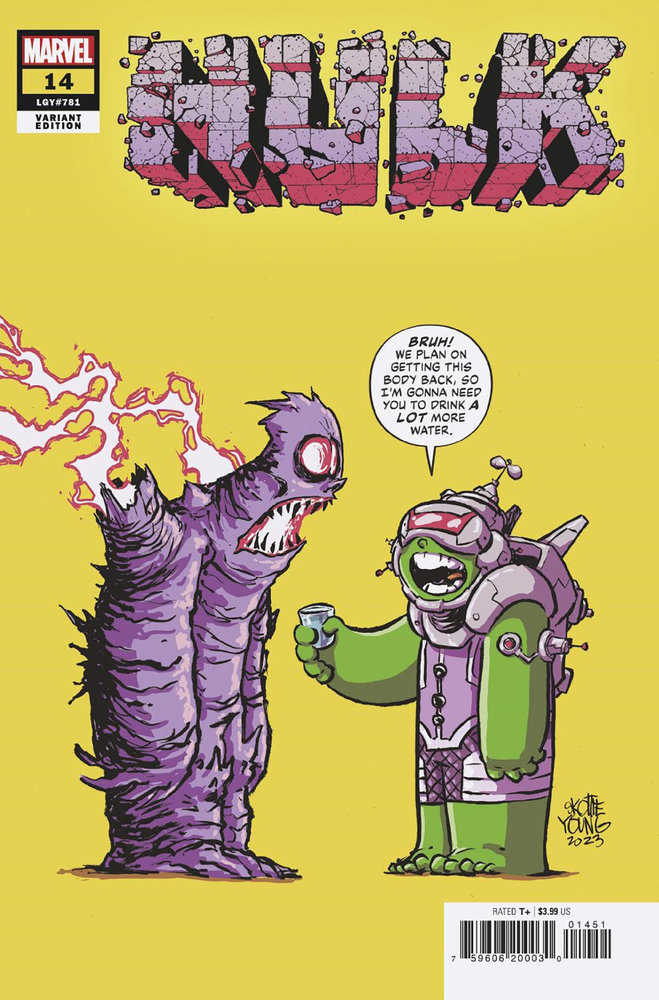 Hulk 14 Skottie Young Variant | Odin's Place