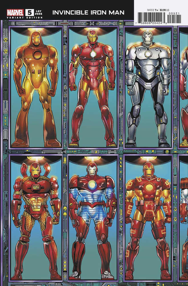 Invincible Iron Man 5 Bob Layton Connecting Variant | Odin's Place
