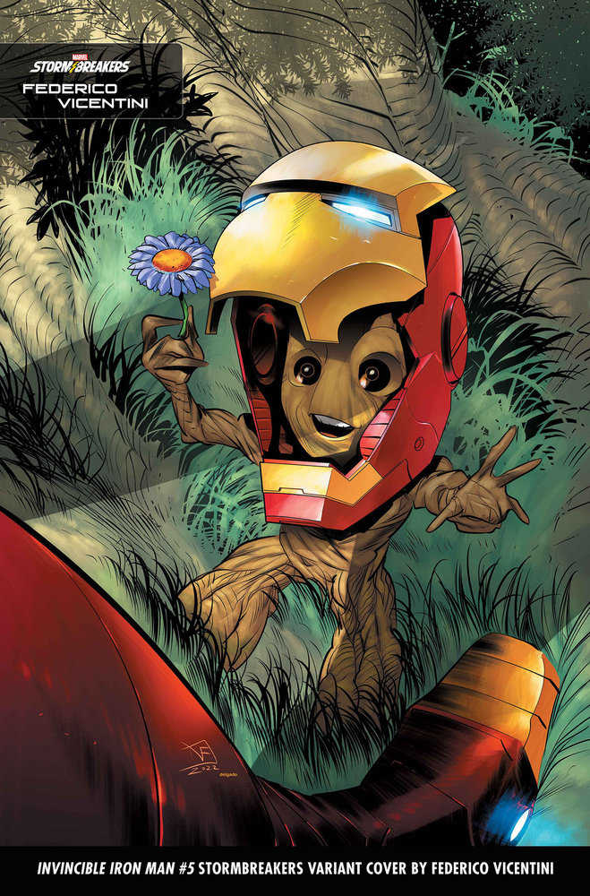 Invincible Iron Man 5 Federico Vicentini Stormbreakers Variant | Odin's Place