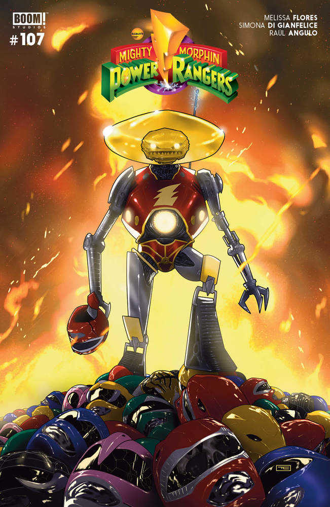 Mighty Morphin Power Rangers #107 Cover A Clarke | Odin's Place
