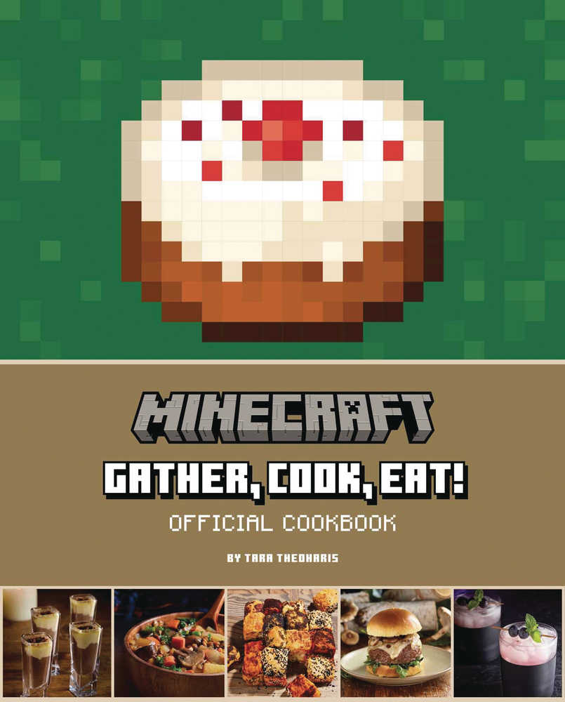 Minecraft Gather Cook Eat Official Cookbook Hardcover | Odin's Place