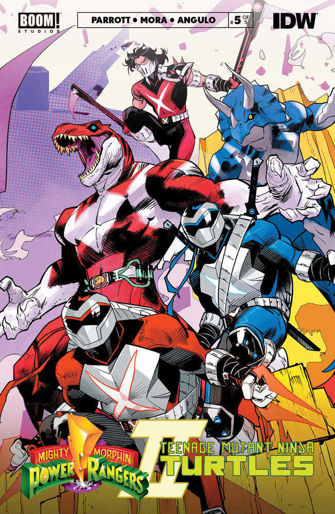 Mmpr Teenage Mutant Ninja Turtles II #5 (Of 5) Cover A Mora | Odin's Place